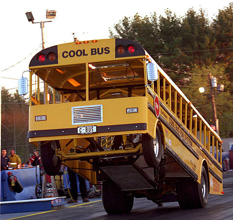 Cool Bus wheelstander Cool Bus wheelstander